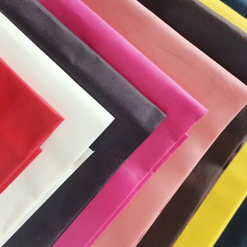 TMIE-08-1-3 Nefes Alabilen Elbise Kumaşı Genişliği 115CM Ağırlık 90GSM Pürüzsüz Cilalı Polyester Poplin Kumaş ile Boyalı Madde Polyester