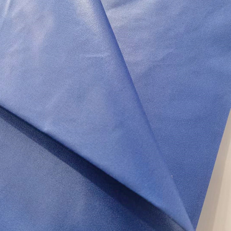 TMIE-08-1-3 Nefes Alabilen Elbise Kumaşı Genişliği 115CM Ağırlık 90GSM Pürüzsüz Cilalı Polyester Poplin Kumaş ile Boyalı Madde Polyester