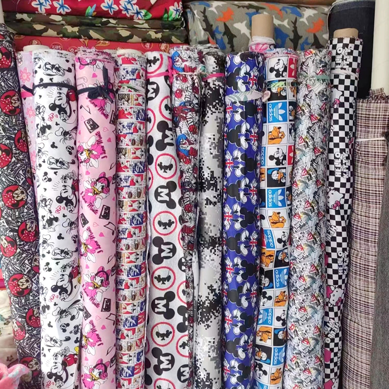 TIME-10-3 120 GSM Ağırlığı Dağınık Baskı Tasarımı Polyester Dimi Dokuma Çarşaf Mikrofiber Kumaş