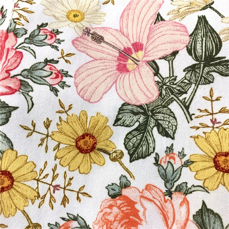 TMIE-08-3-3 120GSM Özel Baskı Dimi Polyester Poplin Kumaş