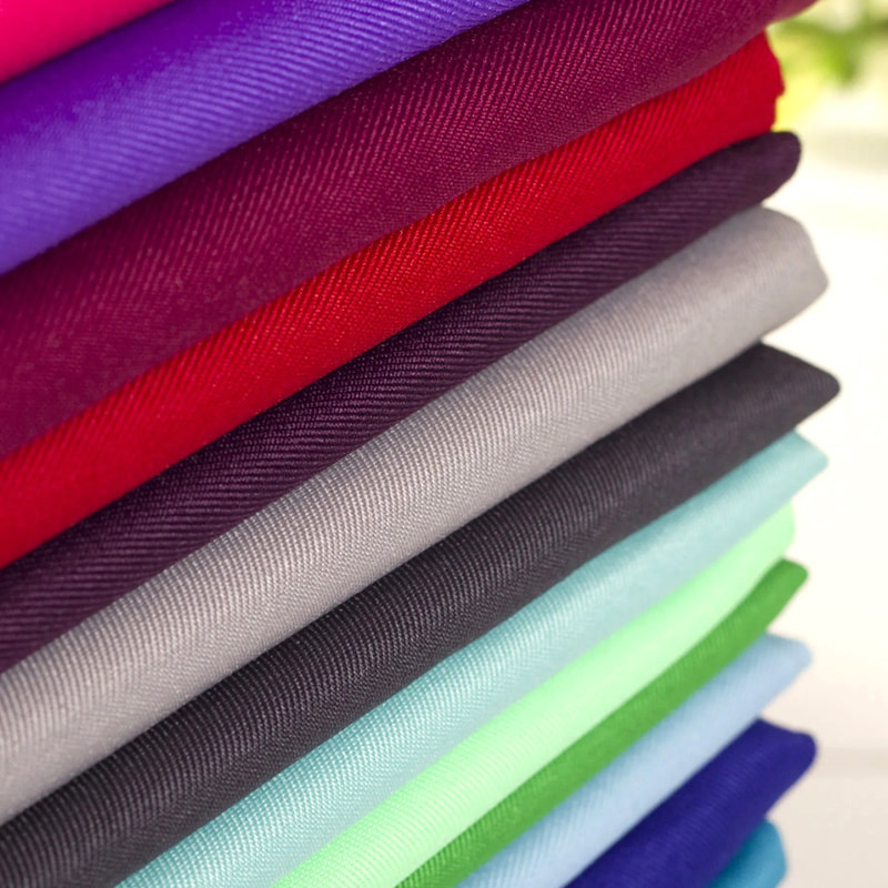 TMIE-08-4-1 Orta Ağırlık 110GSM Özel Renkler Polyester Poplin Dimi Kumaş