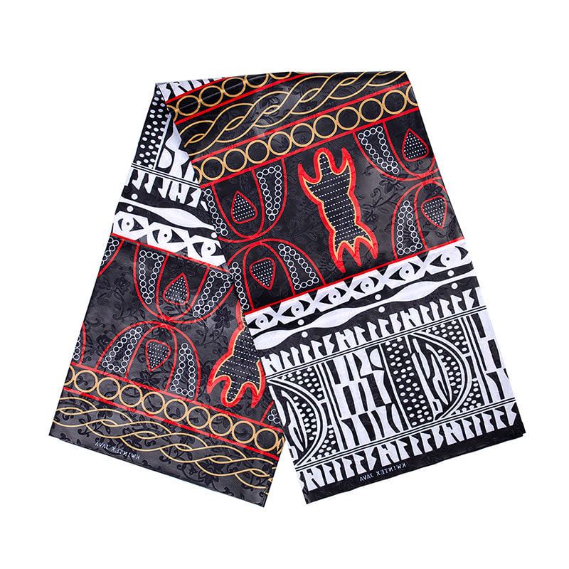 TMIE-06-2 Dar Genişlik Kumaş Yüksek Yoğunluklu 85gsm 90gsm 100gsm 105gsm 110gsm Polyester Baskı Kabartmalı Balmumu Kumaş