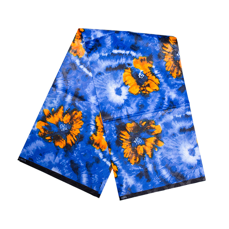 Baskılı Kabartmalı Polyester Balmumu Kumaş